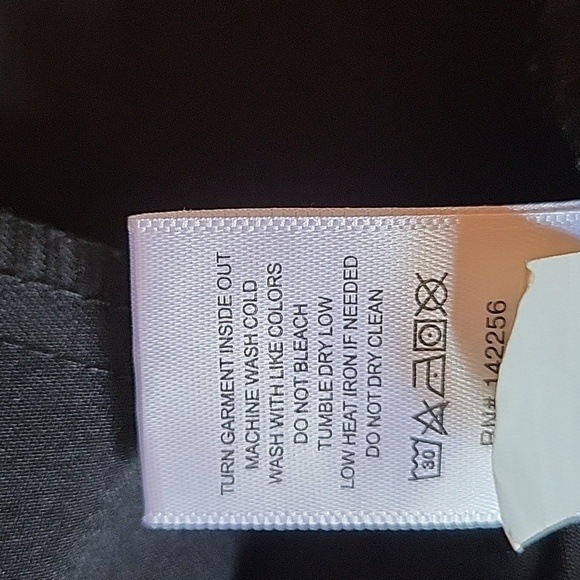 Figs, Casma Three-Pocket Scrub Top, black size XL - Picture 7 of 7